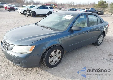 2009 Hyundai Sonata Gls from USA, damaged, VIN 5NPET46C79H573029